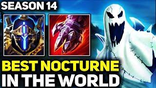 RANK 1 BEST NOCTURNE - LEARN HOW TO PLAY NOCTURNE LIKE A PRO! | PATCH 14.16 League of Legends