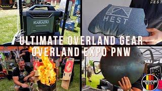 Ultimate Overland Gear: Overland Expo PNW– Lava Box Campfire Kitchen, Kakadu Shower, Hest Pillow