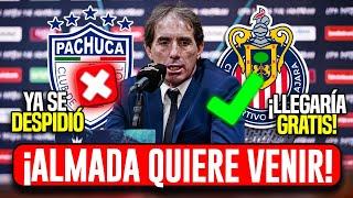 Guillermo Almada GRATIS A CHIVAS! ¡Mando Mensaje de Despedida! y Chivas LO QUIERE