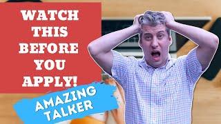 Amazing Talker - First Impressions As An Online English Teacher - Should You Teach With Them Online?