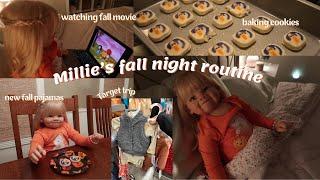 Reborn Toddler Millie's Fall Night Routine | Sophia's Reborns