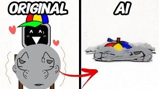 WTF - AI ANIMATES INCREDIBOX SPRUNKI MEME IMAGES | Luma Dream Machine - Image To Video AI (Pika) 8