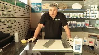 Tile Doctor Ultra-Seal - Stone Sealing Demonstration