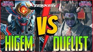 T8HIGEM (YOSHIMITSU) VS DUELIST (KAZUYA)TEKKEN 8 HIGH LEVEL MATCHES