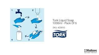 Tork Liquid Soap 1000ml Pack Of 6 420810