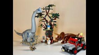 Lego Jurassic Park 30th Anniversary Brachiosaurus Discovery Set Speed Build Kit 76960