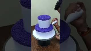 Blueberry cake design#cakedecorating #trending #sandeep #viral ️