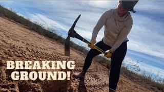 WE HAVE A FOOTER // building a house from the ground up