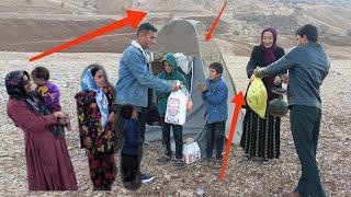 Engineer Reza Responds to Viewers’ Comments and Extends a Helping Hand to a Nomadic Family in Need