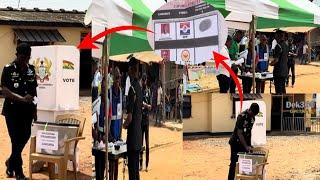 Just In! IGP Dampare Vote Le@k At Tema C2 As He Voted For... Vídeo Evidence Shows