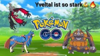 Yveltal überzieht die Meisterliga mit Dunkelheit Pokemon GO German/Deutsch