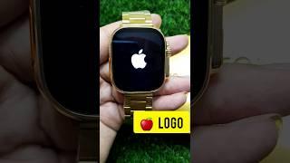 Apple Ultra Gold Smartwatch| Ultra gold edition | how to add apple logo in Ultra Watch #viral