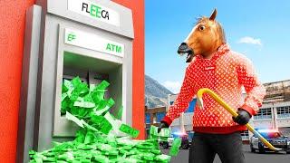 Robbing Every ATM Machine In GTA 5 RP