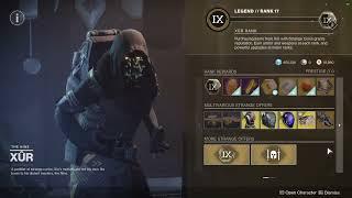 Xur's Inventory this week 20 Dec - 24 Dec 2024 | Destiny 2