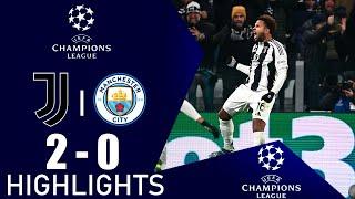 Weston McKennie Volley Goal | Juventus vs Manchester City 2-0 Highlights | Champions League 2024/25