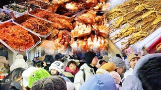 China’s Korean FOOD Market in Northeast China, Yanji, Jilin Province【Alin Food Walk】