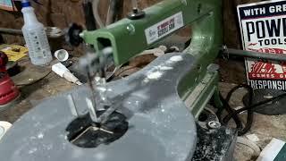 Harbor Freight Scroll Saw Reveiw