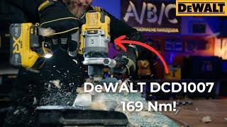 DeWALT DCD1007 - NAJMOCNIEJSZA WIERTARKO-WKRĘTARKA SERII 18V XR