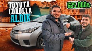 625.000 TL TOYOTA COROLLA ALDIK !