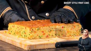 Super Moist Fruit Cake Recipe | Bakery-Style Tutti Frutti Cake