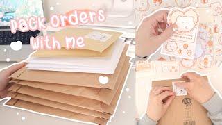 ASMR Packing Orders | Relaxing real time packing orders small business