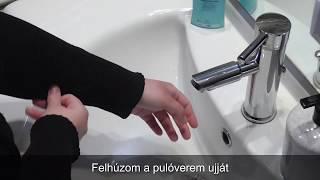 A kézmosás videómodellje