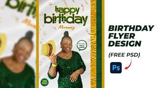 How to Use Photoshop 2023 to Design a Happy Birthday Flyer