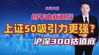 为什么上证50指数创年内新低后，吸引力反而更强？沪深300估值底