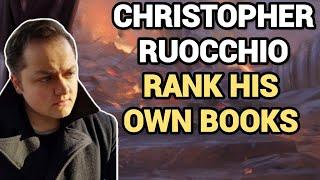 Asking Christopher Ruocchio to Rank His Own Books: The Sun Eater (No Spoiler)