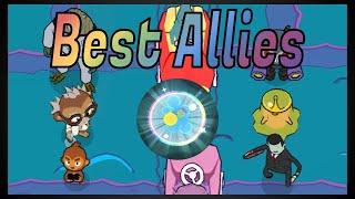 Best Allies Of Each Tier Only! (Battd Bloons Adventure Time TD)