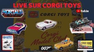 LIVE sur CORGI TOYS !!! Les petites voitures et véhicules de légende anglais !!!