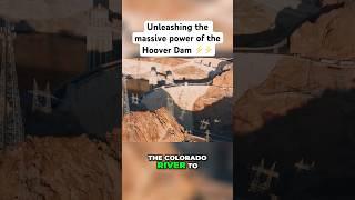 Unleashing the power of the Hoover Dam  #hooverdam #engineering #building