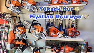 MOTORLU TESTERE FİYATLARI  BAKIN NE KADAR - Husqvarna Stihl Ve Echo