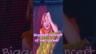 Taylor Swift's Biggest concert of her career today at Melbourne, Australia