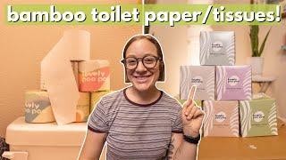 Why you should use BAMBOO TOILET PAPER, tissues, & paper towels! Toilet paper causes deforestation?!