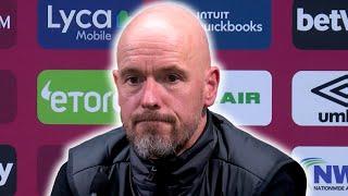 'The process NOT GOING AS EXPECTED!' | Erik ten Hag FINAL Man Utd press conference | Utd v Leicester