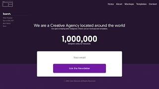 Web Design Speed Art - Mockup Website in Adobe Xd