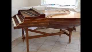 Bach — Prelude BWV 997 Played On Lute-Harpsichord (Gergely Sárközy)