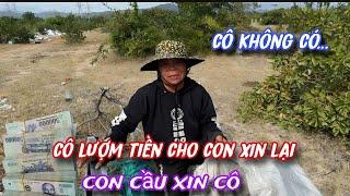 Người lạ BẤT NGỜ VAN XIN cô nhặt VE CHAI lại số tiền lớn bị RỚT và CÁI KẾT../397