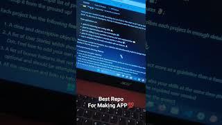 Best Repo for Apps  #frontendwebdeveloper #appdevelopers #appmaking #appdesign #appdev #developer