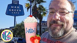 The Mad Greek Cafe in Baker, CA has GREAT FOOD and REAL STRAWBERRY SHAKES! || KILR Awesome Day