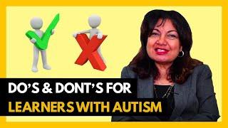 Do's and Dont's When Teaching Learners with Autism by Professor Eman Gaad