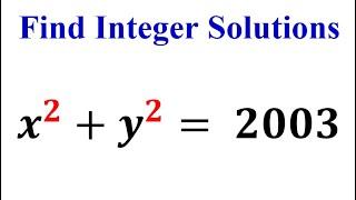 Find All the Integer Solutions | Use This Tricks