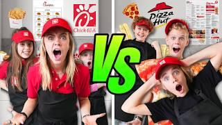 We Opened A Real Pizza Hut and Chick-Fil-A Restaurant In Our House!