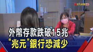 新台幣強升 國銀外幣存款單月劇減3893億元 4月外幣存款破紀錄縮水! 台幣升勢估下半年趨緩｜非凡財經新聞｜20250624