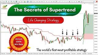 Super Trend Intraday Trading Strategy 2023 | The Secrets of SuperTrend Trading (Step-by-step)