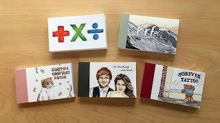 5 Flipbooks I gave ED SHEERAN! (see his reaction at the end!)