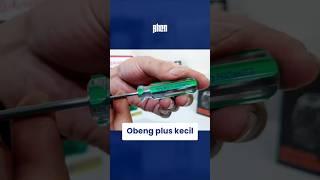Ini juga sering kepake buat benerin motor, obeng plus kecil 🪛🪛🪛