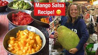 RAW VEGAN FRUITARIAN DINNER + Epic Pakistani shop fruit finds!