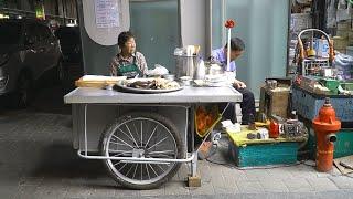 Granny homemade Blood Sausage 'Sundae'/48년 노포, 세운상가 할머니순대-Korean street food